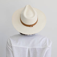 Load image into Gallery viewer, Gabriella Panama hat - White