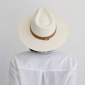 Gabriella Panama hat - White