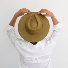 Load image into Gallery viewer, Florence Panama hat - Olive