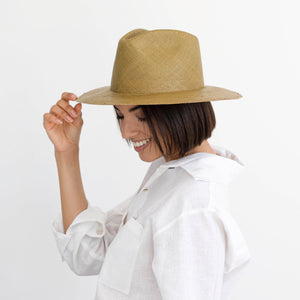 Florence Panama hat - Olive