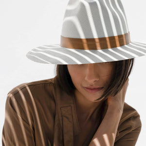 Gabriella Panama hat - White