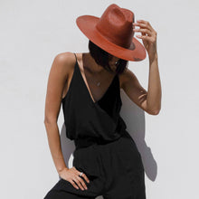 Load image into Gallery viewer, Arabella Panama hat - Paprika