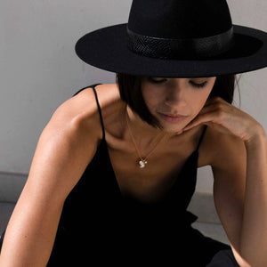 Cannes Fedora - Black